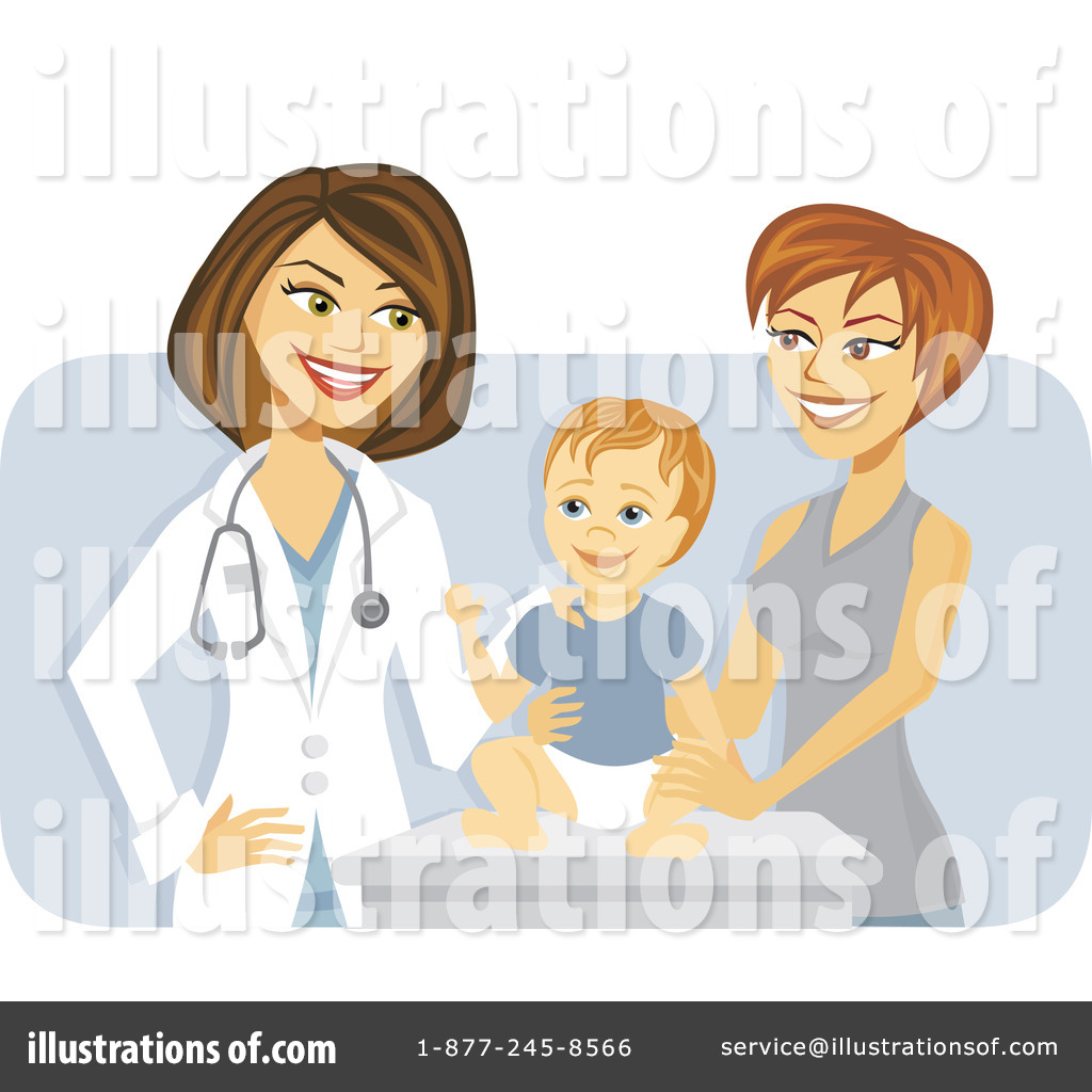 Royalty-Free (RF) Pediatrician Clipart Illustration #1107513 by Amanda Kate