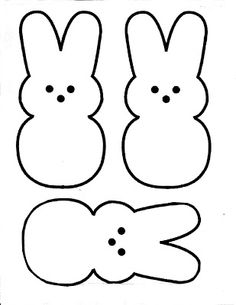 Easter Bunny Peeps inspired .