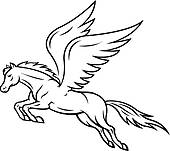 ... pegasus horse ... - Pegasus Clip Art