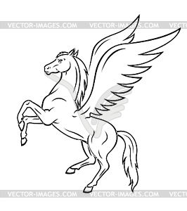 Pegasus - vector clipart