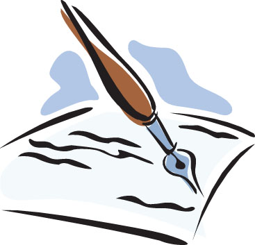 Pen and paper clipart - Pen And Paper Clipart