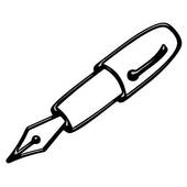 Pen Clip Art - Fountain Pen Clipart