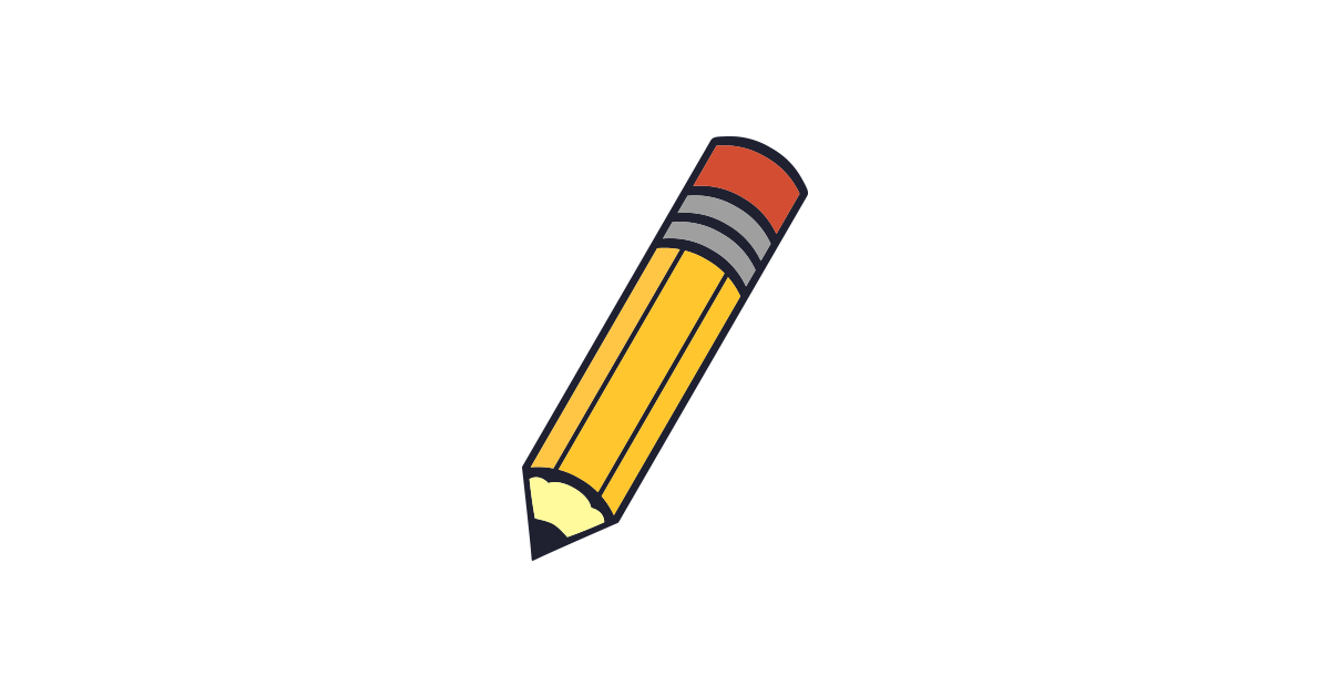 Pencil clipart vector and free