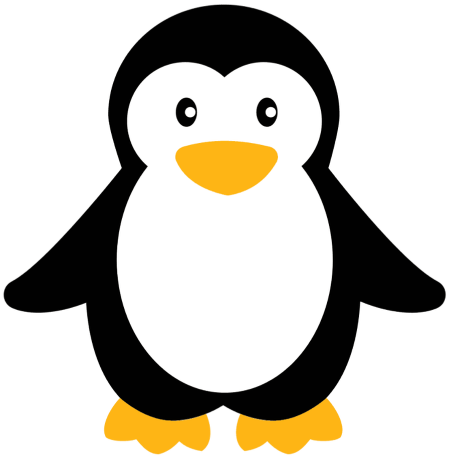 Penguin clipart baby penguin .