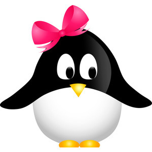 Penguin Clipart Image - Cute  - Cute Penguin Clipart