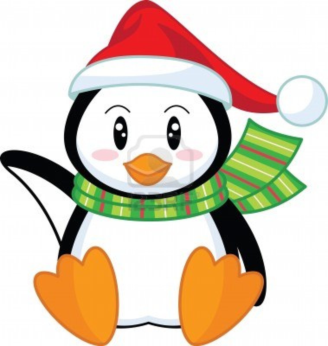 Penguin Holiday Clipart Holiday Penguin Clip Art