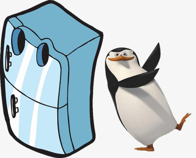 refrigerator with penguins, Refrigerator, Penguin, Penguins Of Madagascar  PNG Image and Clipart