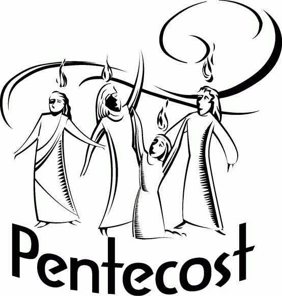 Pentecost liturgy clip-art. 5 - Pentecost Clip Art
