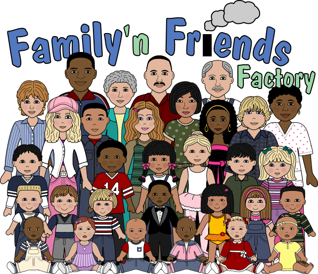 People Graphics Clipart Famil - Family And Friends Clipart