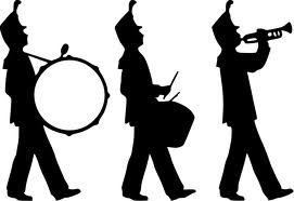 ... Pep band clipart ...