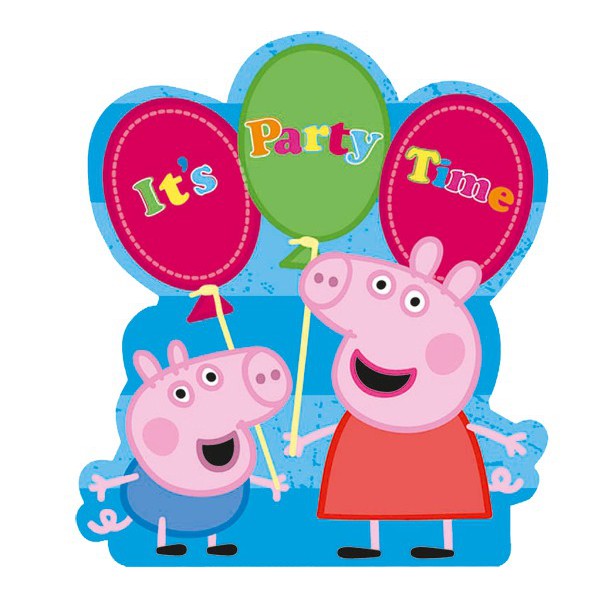 Peppa Pig Birthday Clipart .