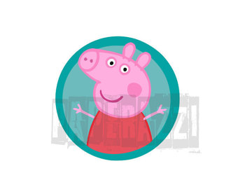 Peppa Pig SVG Electronic cutting files for Cricut Design Space - Silhouette Studio