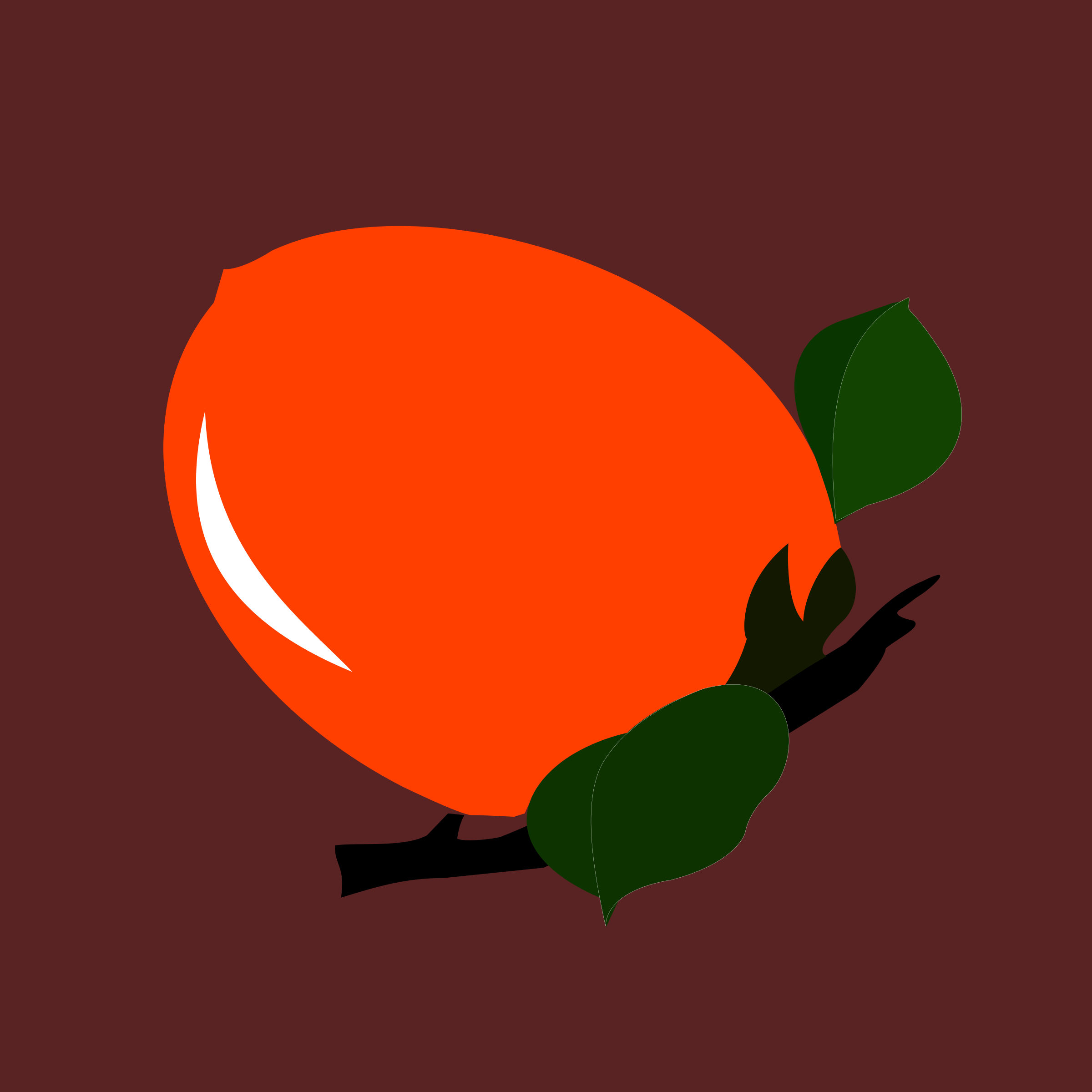 BIG IMAGE (PNG) - Persimmon Clipart