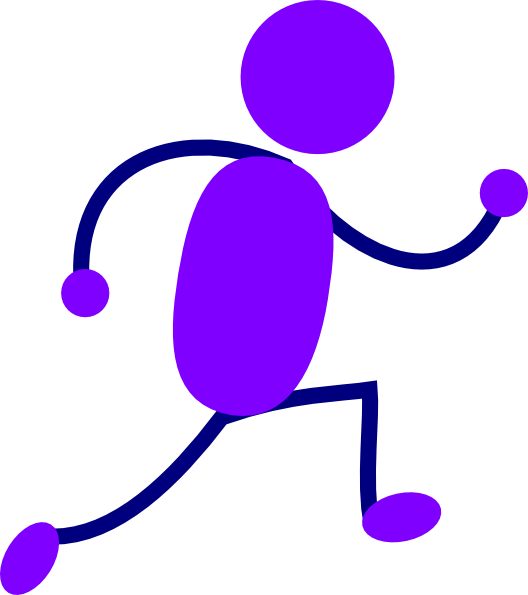 Person Running - Clipart library