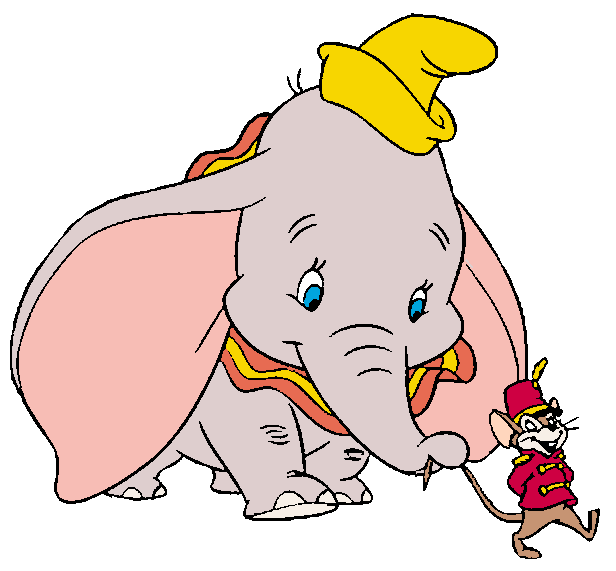 personal development with dum - Dumbo Clipart