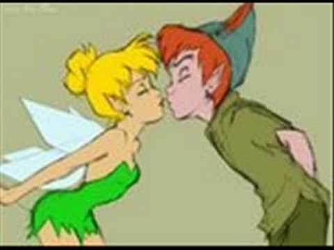 Peter Pan and Tinkerbell Kissing | Tinkerbell Videos | Tinkerbell Video Codes | Tinkerbell Vid Clips