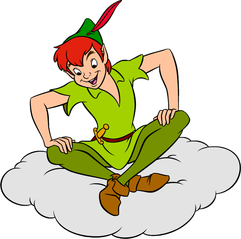 Wendy Peter Pan Flying Clipar