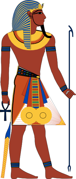 ... Pharaoh Right Facing Clip Art - vector clip art .