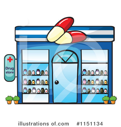 Pharmacy Clipart 1151134 Illustration By Colematt