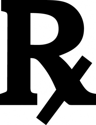 Pharmacy Symbols; RX logo logo .