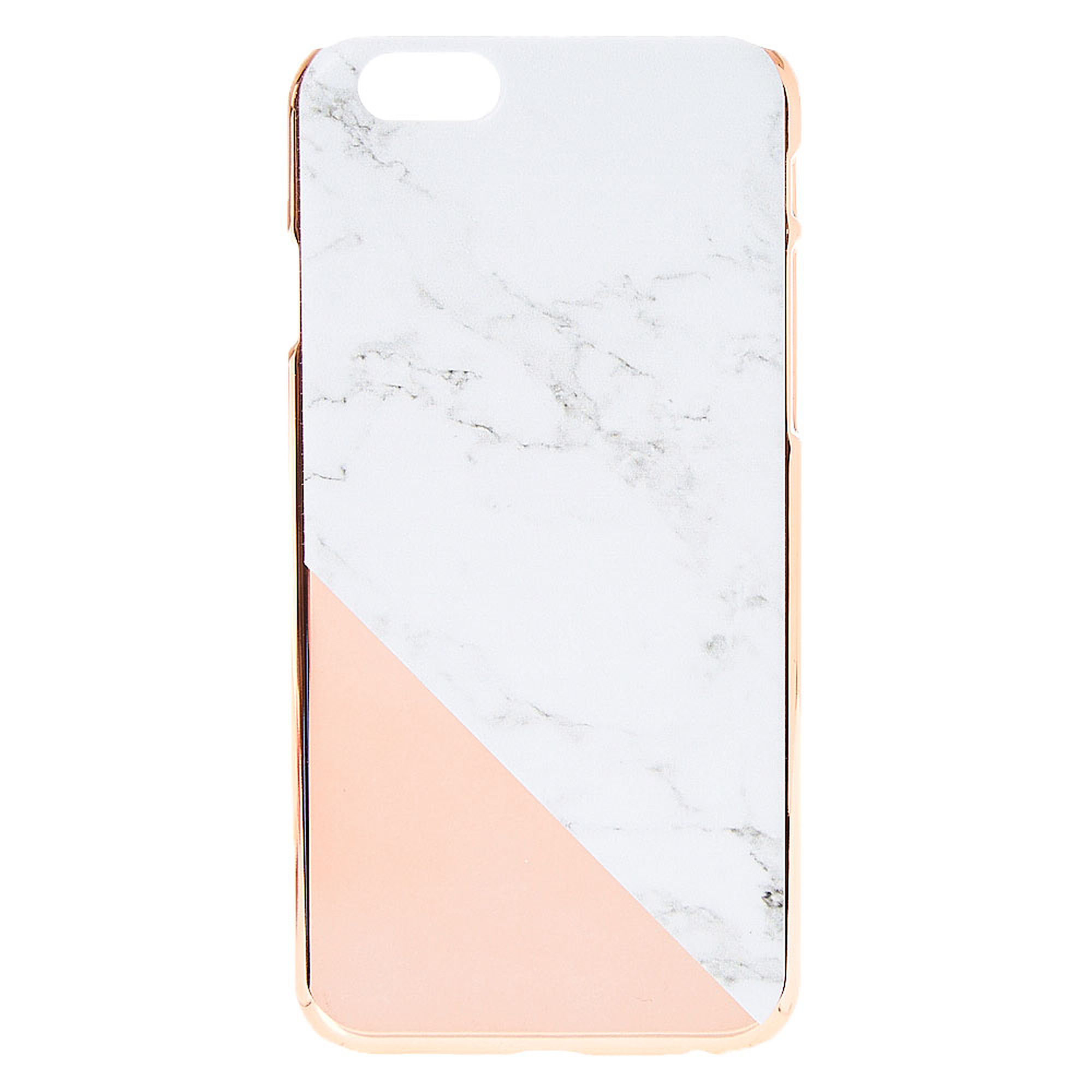 Rose Gold Marble Print Phone Case