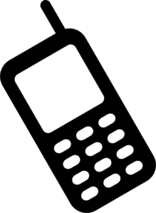 Cell Phone Clip Art: Cell phone clipart