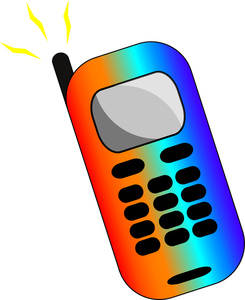 Cell Phone Clipart Clipartix 