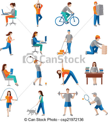 Physical Activity Clipart - C