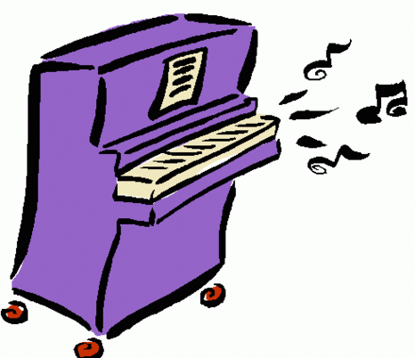 Piano clipart and illustratio