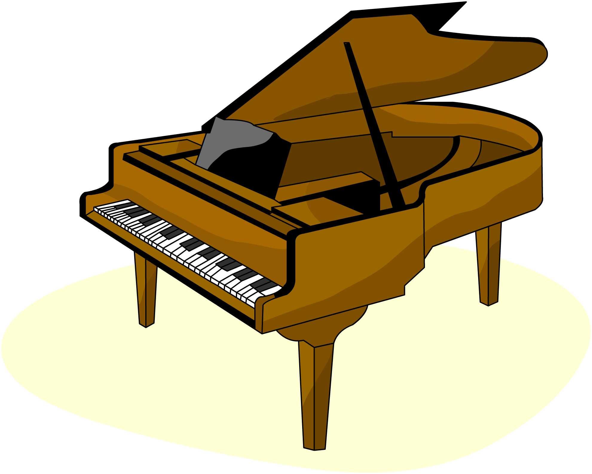 Upright piano clipart free cl - Piano Clipart