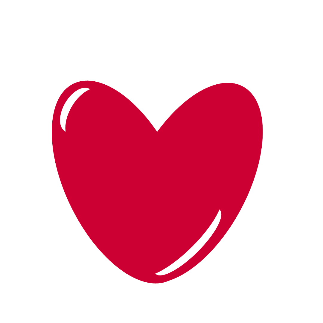 Pic Of Red Heart - Clipart library