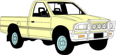 Pickup Truck Clipart Black And White | Clipart library - Free. yikBz7riE.png