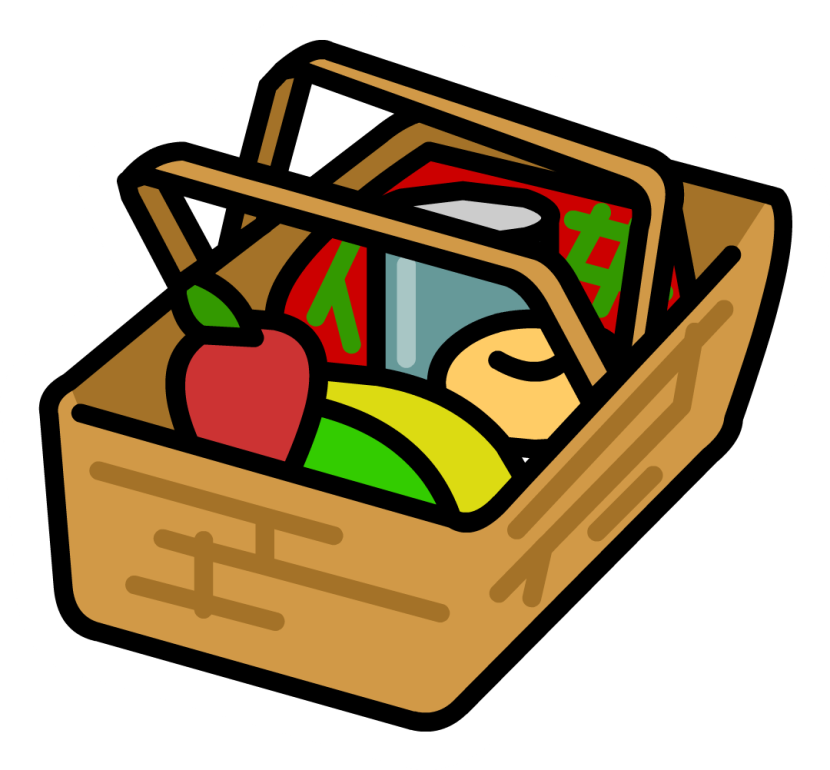 Picnic Basket Baskets Coolergif Household Kitchen Clipart Free