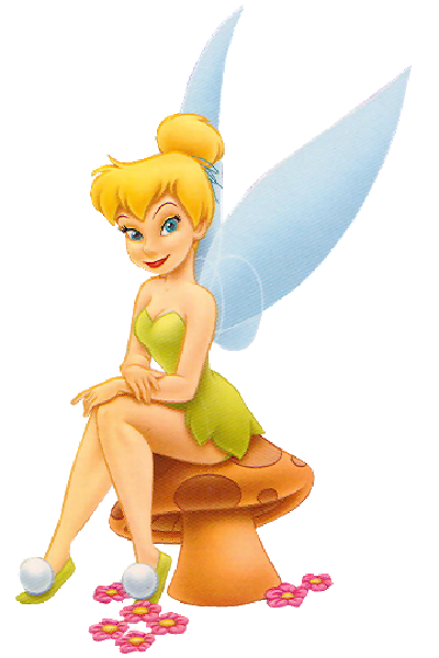 Silhouette Tinkerbell Clipart
