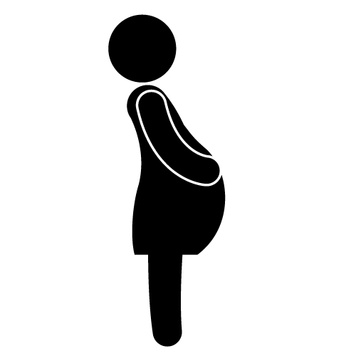 Pictogram Free Compregnancy I - Pregnant Lady Clipart