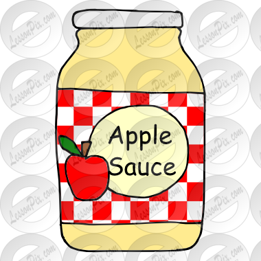 Picture For Classroom Therapy - Applesauce Clipart