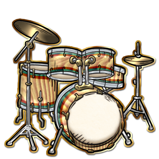 Picture Of A Drum Set. Drum Set Clipart