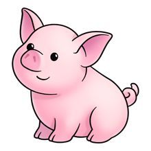 pig clipart - Pigs Clipart