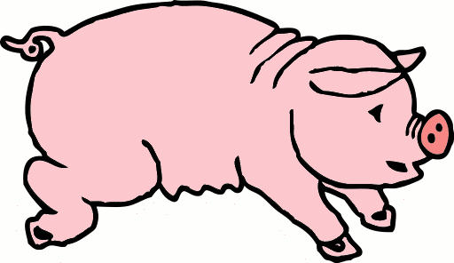 Pig clip art image #1715