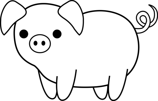 Pig Clip Art - Clipart Of Pigs
