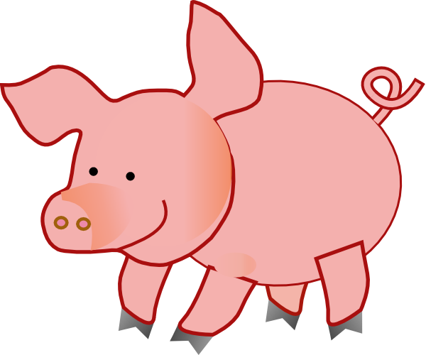 Pig clip art - vector clip ar - Pig Clip Art