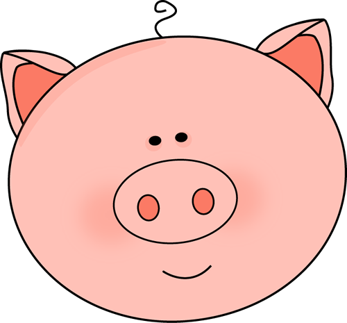 Pig Face - Pigs Clip Art