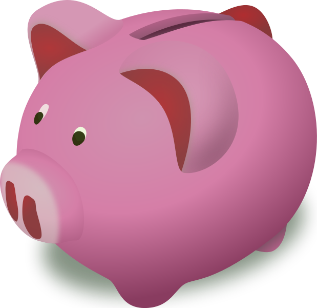 Free Piggy Bank Clipart