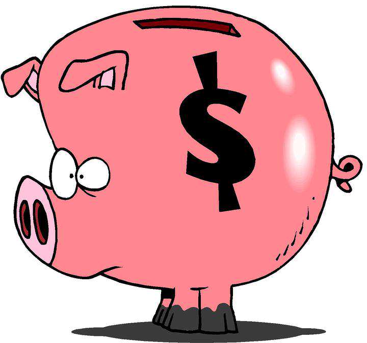 Piggy Bank Clip Art #6365