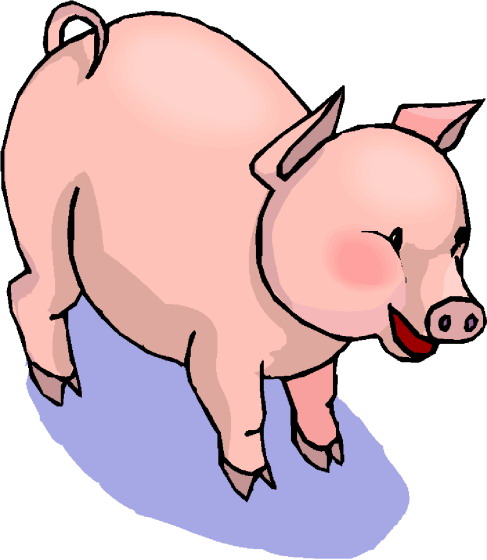 Pigs clip art - Clipart Of Pigs