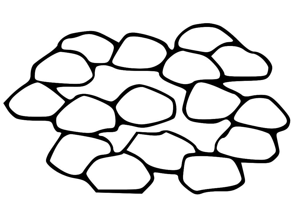 pile of rocks clipart - Clip Art Rock