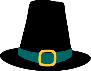 Pilgrim hat clip art graphic, - Pilgrim Hat Clipart