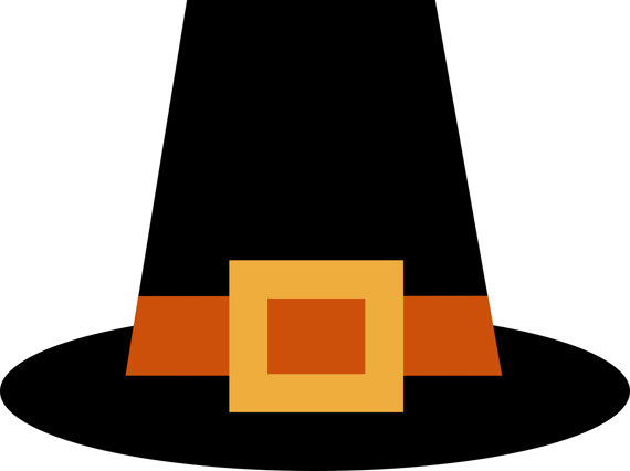 Black Pilgrim Hat Picture