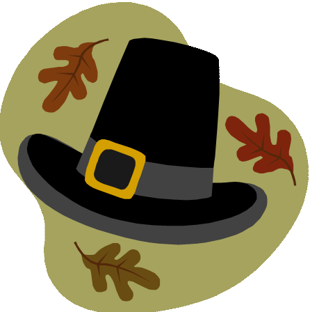 Clip art - Pilgrim Hat