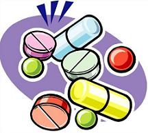 pills and capsules - Pill Clipart